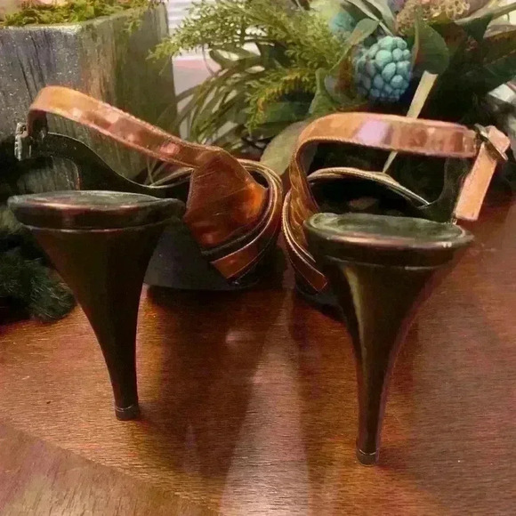 Alejandro Ingelmo Pewter Metallic Platform Size 37 - Picture 3 of 4